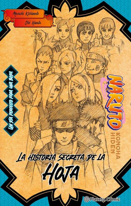 NARUTO HIDEN: NOVELAS